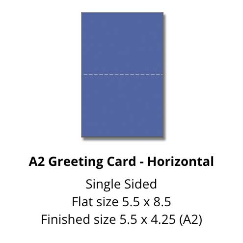 catalog A2 greeting card horizontal