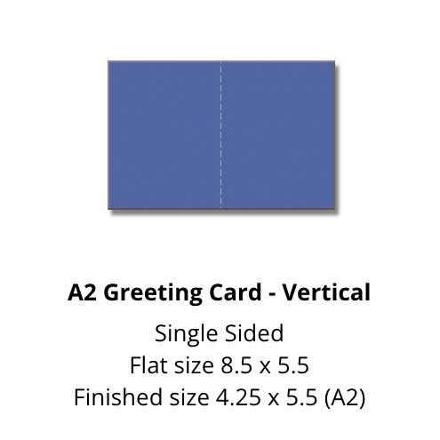 catalog A2 greeting card vertical